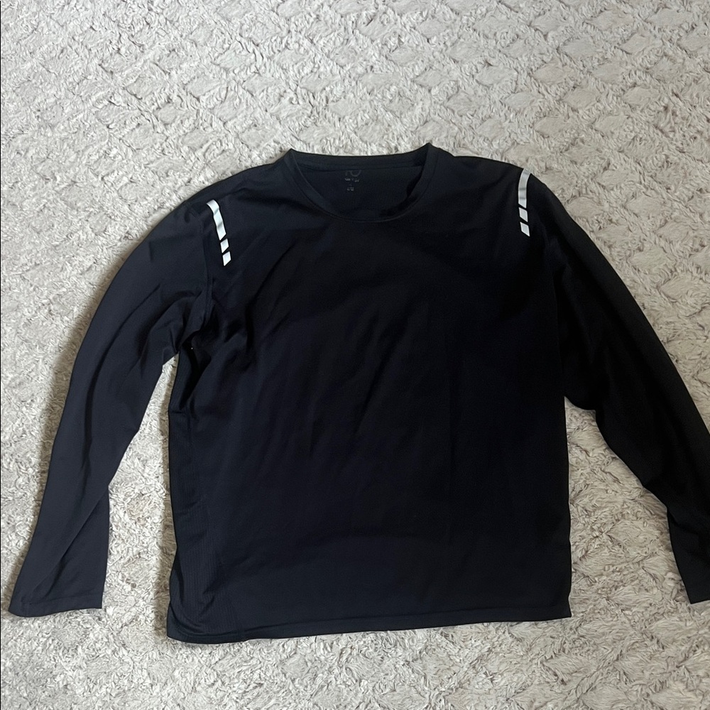 Men's Black Long Sleeve Shirt
